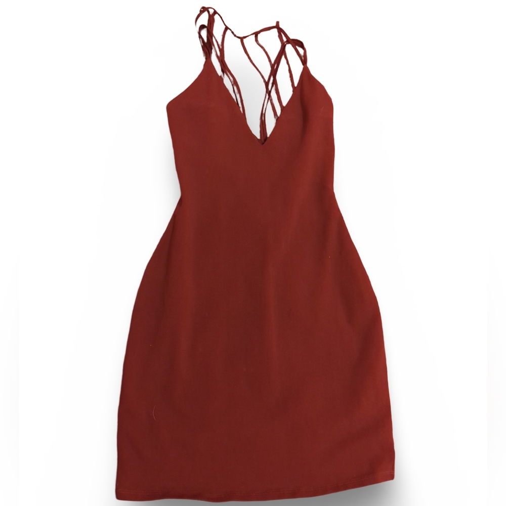 Express Size XXS Maroon dress